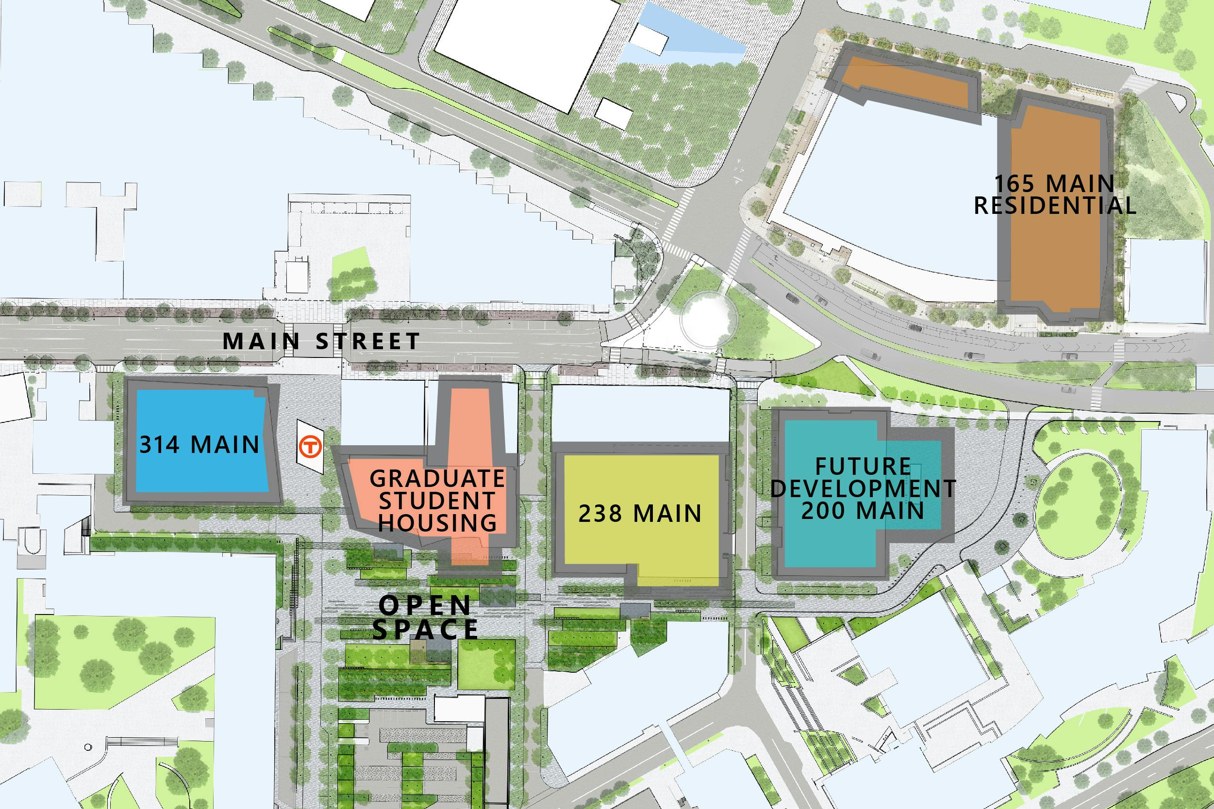 Kendall Square at MIT site plan